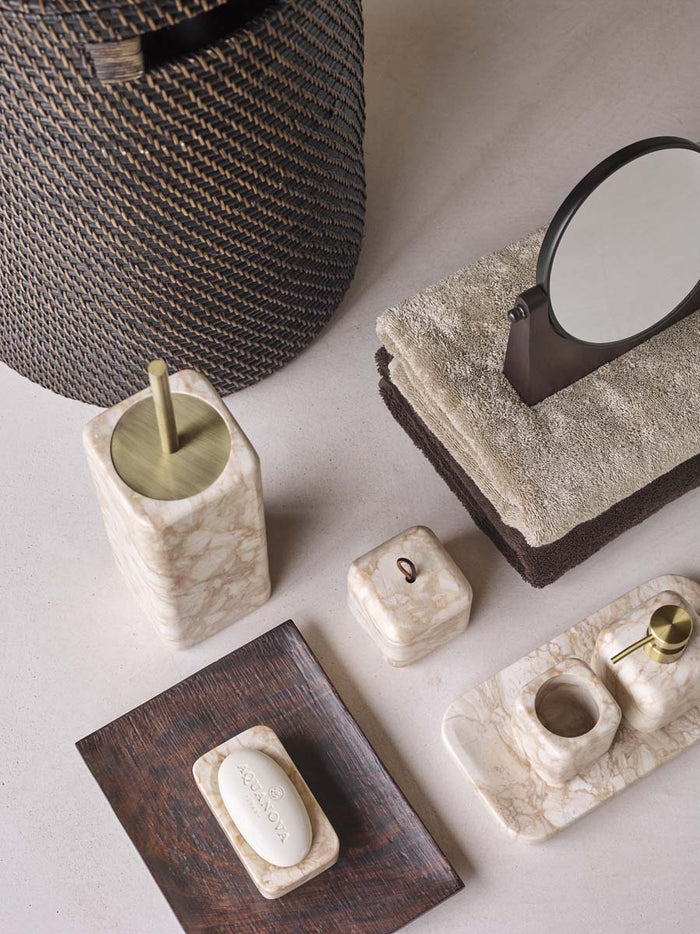 Blake Zeepbakje Desert | Beige | Natuursteen