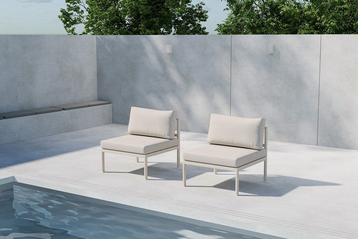 Rebellenclub Festa Loungebank Module 1-Zits - Beige