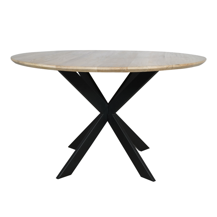 Starfurn Eiken eettafel Ferris | Rond 130 cm | Naturel