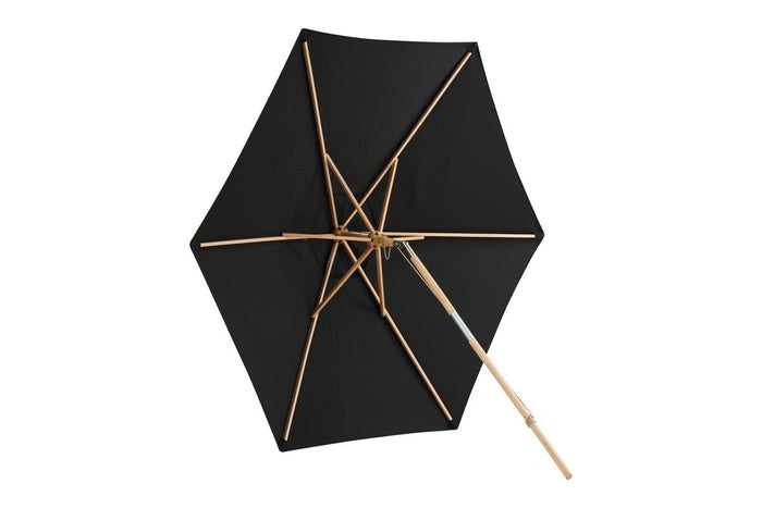 Rebellenclub Santi Parasol - ¿250cm - Zwart