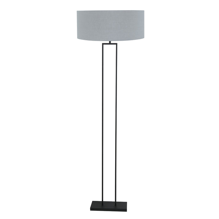 Steinhauer - vloerlamp - Stang - zwart - linnen metaal - Ø 50cm - E27