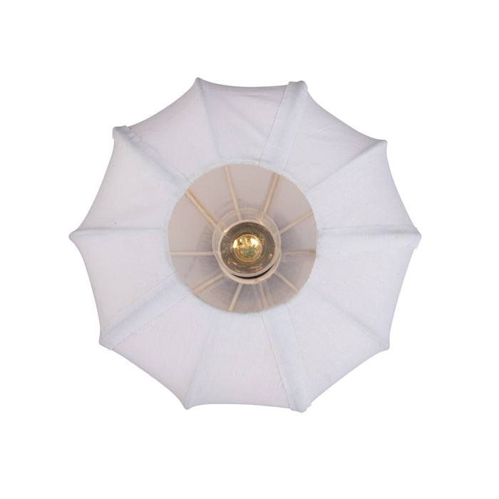 QAZQA Japandi tafellamp zwart met witte kap - Nori