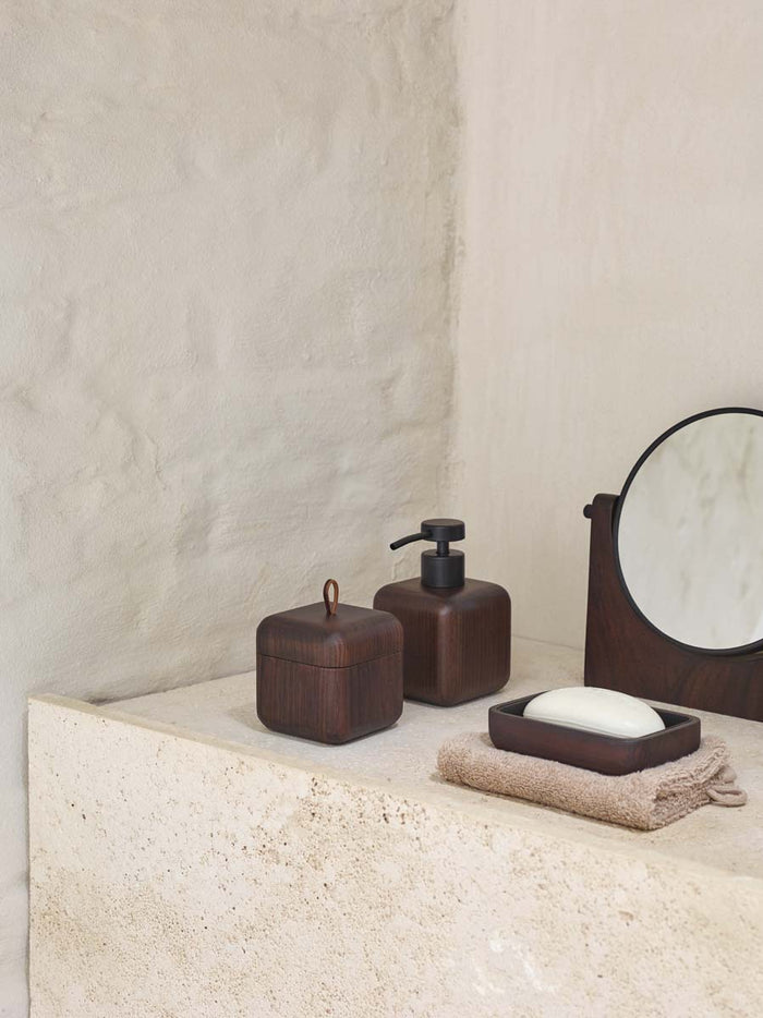 Ebony Zeepdispenser Pecan | Bruin | Hout