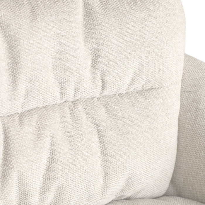 Nolon Nout-Mia Bureaustoel Beige - met Armleuning - Zwart