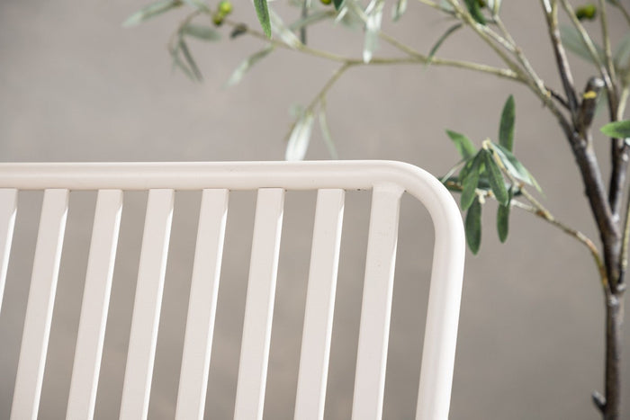 Rebellenclub Electra Tuinbankje - 130 x 64 cm - Beige Ê