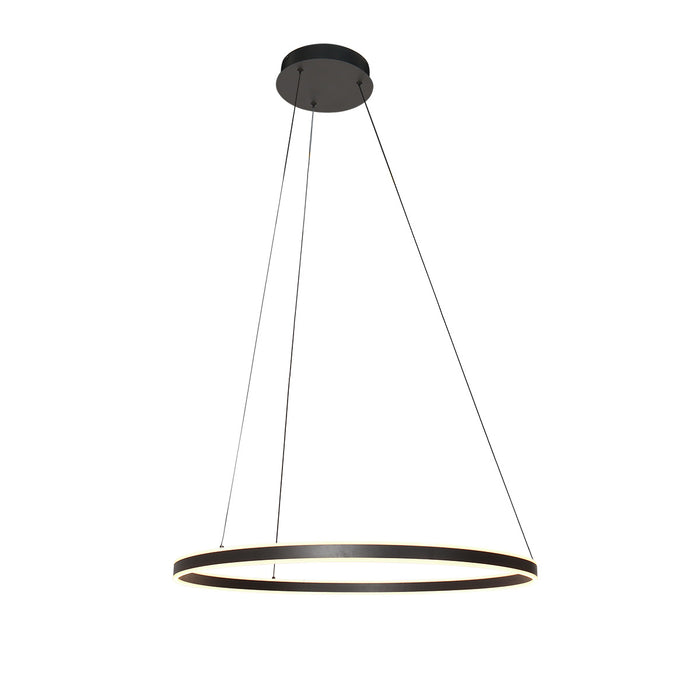 Steinhauer - Hanglamp Zwart Metaal - 80x80x190cm - Ringlux