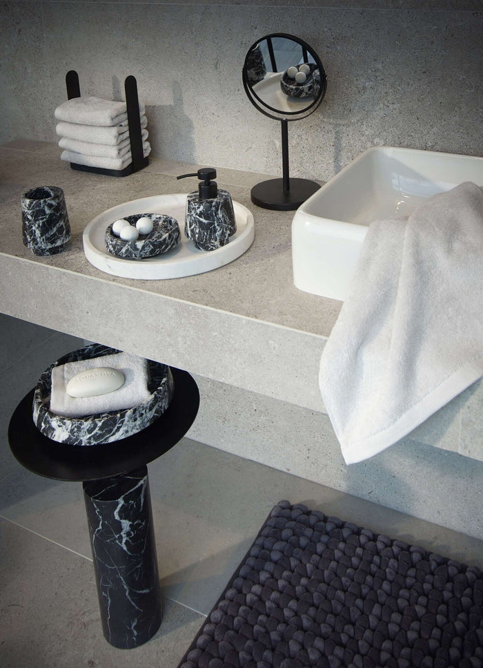 Beau Make Up Spiegel Black | Zwart | Staal