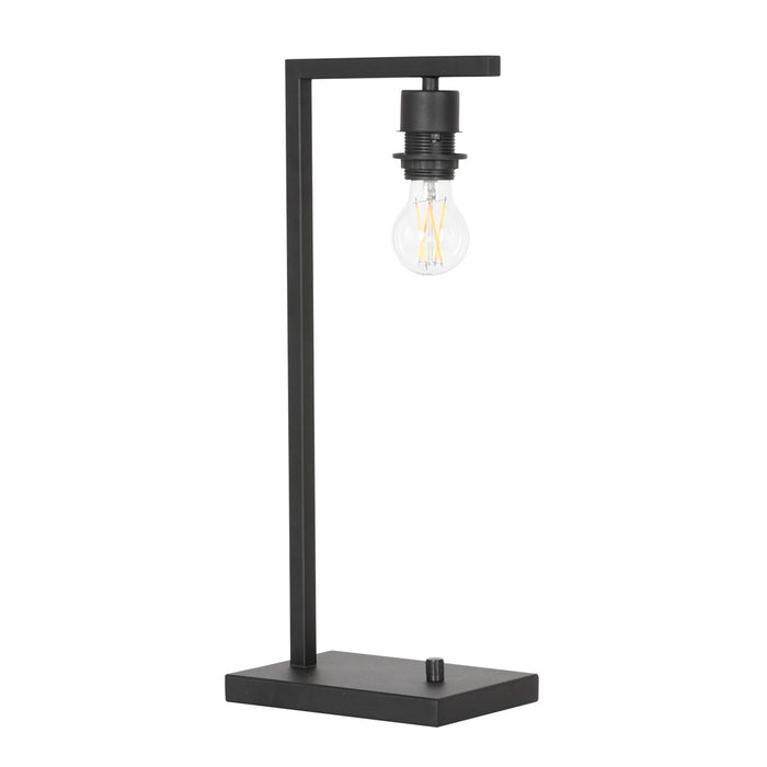 Steinhauer - tafellamp - Stang - zwart - gras metaal - schemerlamp -