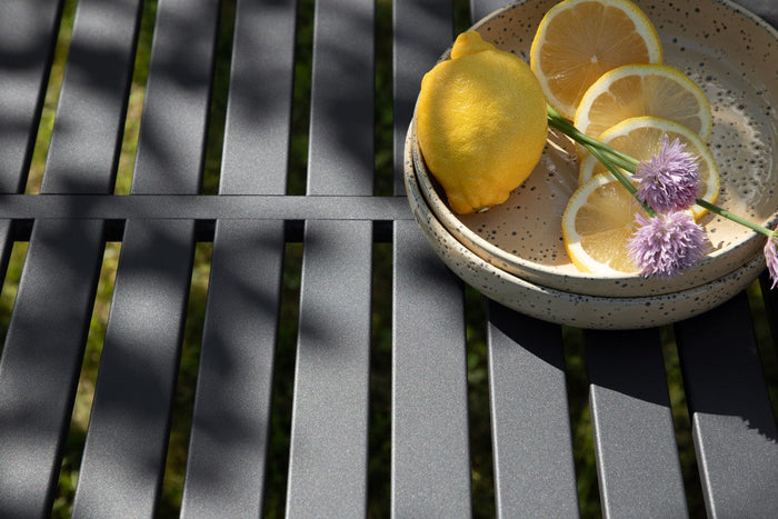 Rebellenclub Apollo Tuintafel - 200 x 100 cm - Antraciet