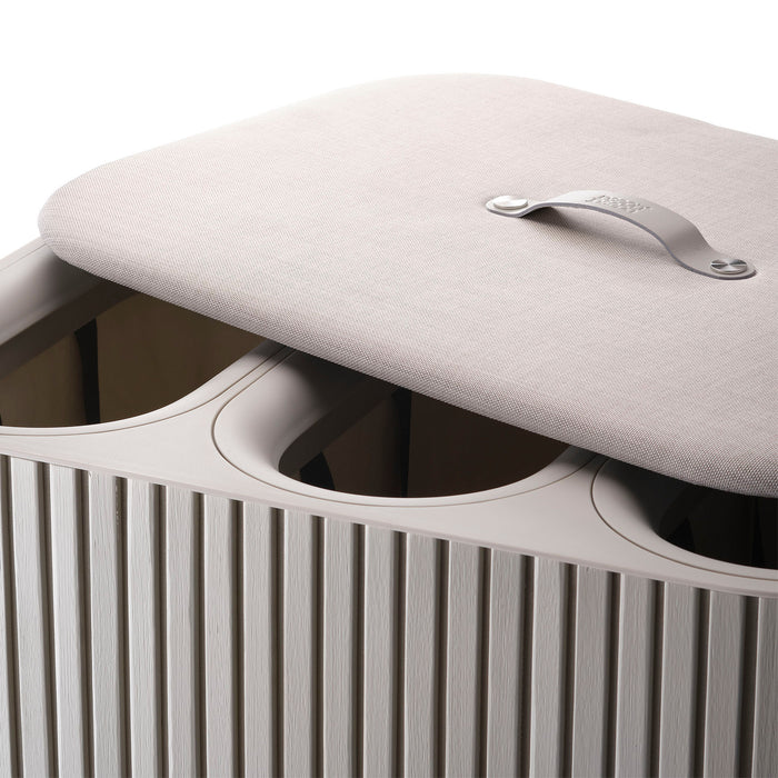 Joseph Joseph Tota Luxe Trio Wasmand 90 L - Ecru