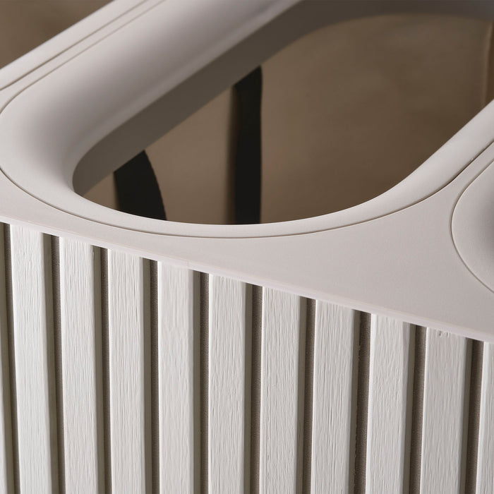 Joseph Joseph Tota Luxe Trio Wasmand 90 L - Ecru