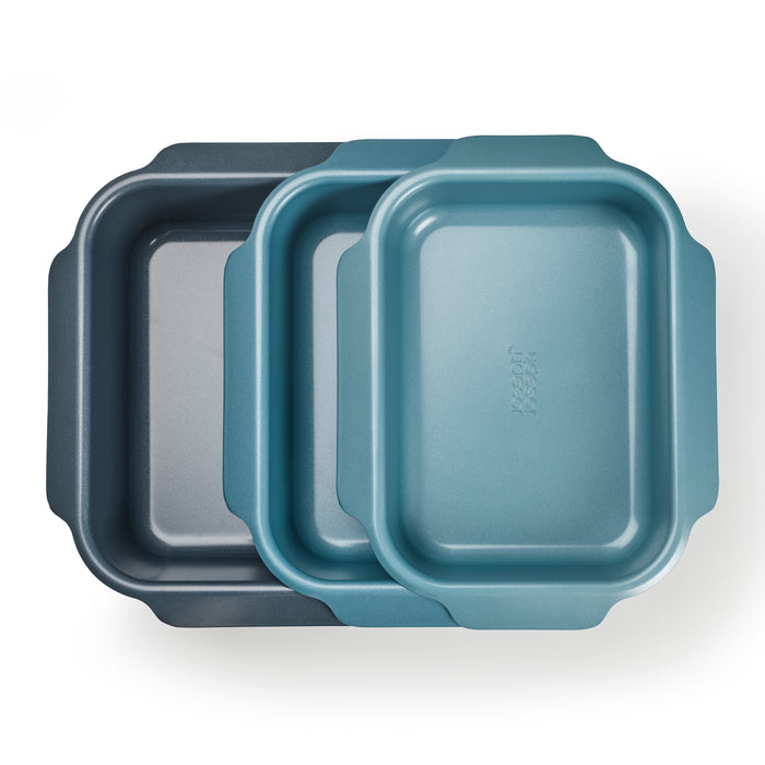 Joseph Joseph Nest Ovenschalen - Set van 3 - Blauw