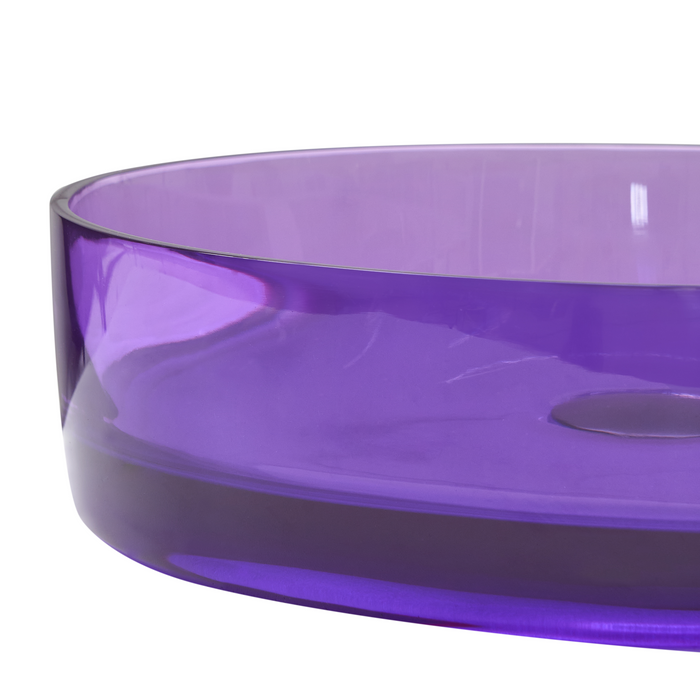 Beliani - TOLOSA - Wastafel - Paars - Solid surface