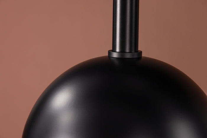 Fjôrd - Plafondlamp Zwart IJzer - 35x35x28cm - Narbonne