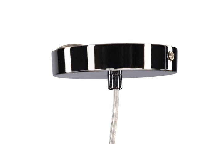 Fjôrd - Plafondlamp Grijs Glas - 25x25x25cm - Roche