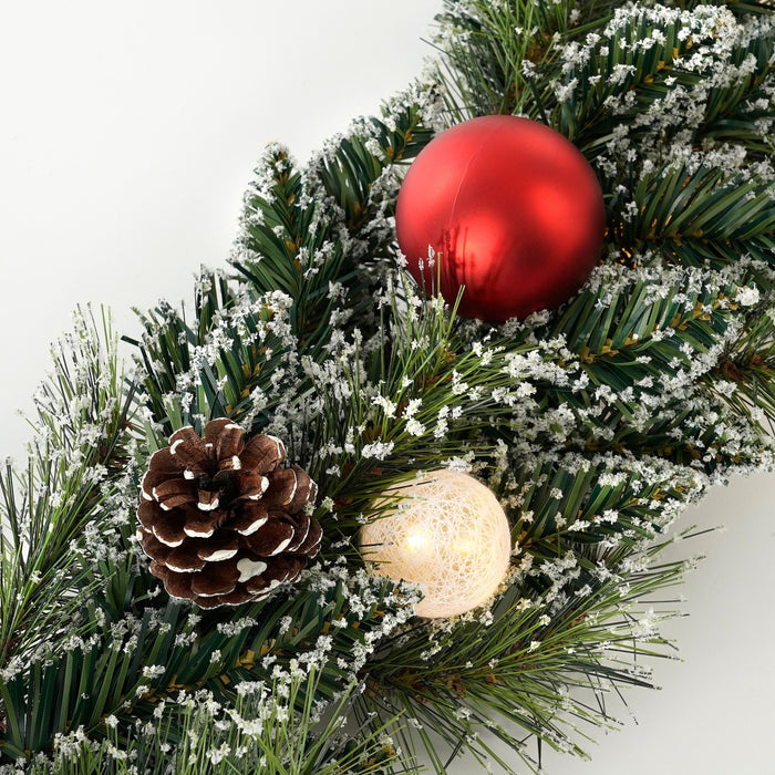 Black Box Trees Kaprun Guirlande met Verlichting-L270 x Ø25 cm-Groen