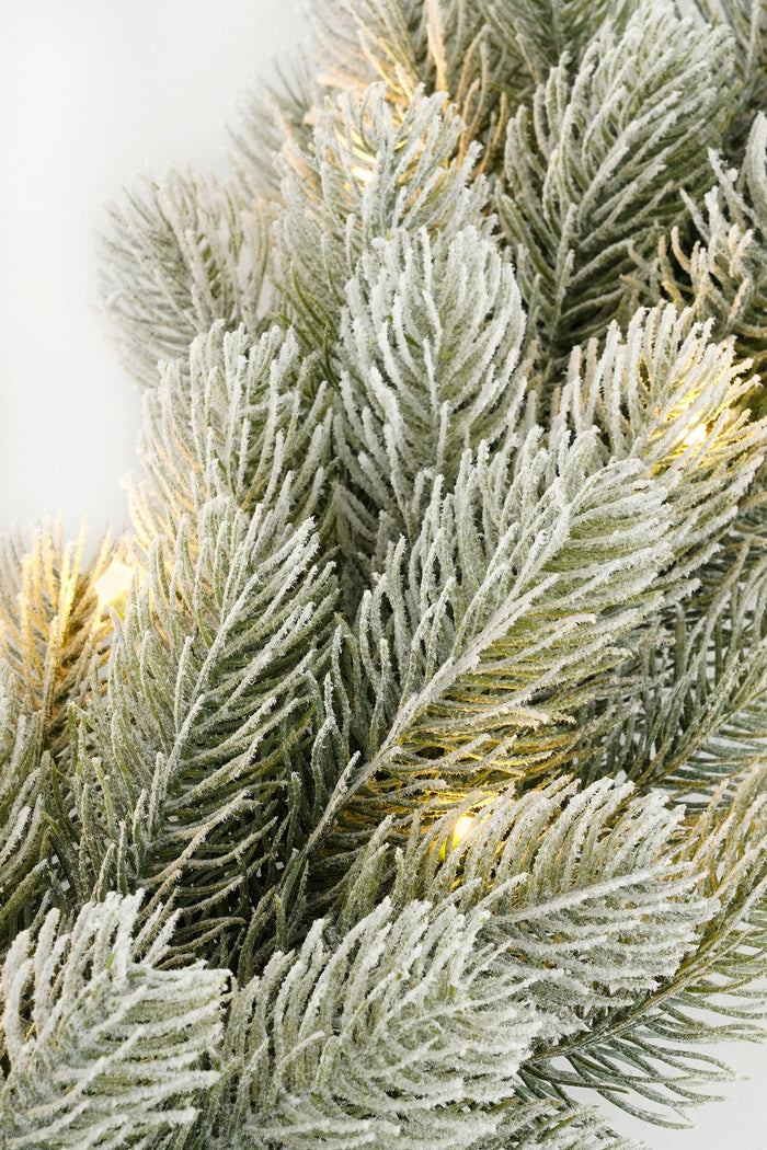 Black Box Trees Nagoya Guirlande met Verlichting-L180 x Ø20 cm-Groen