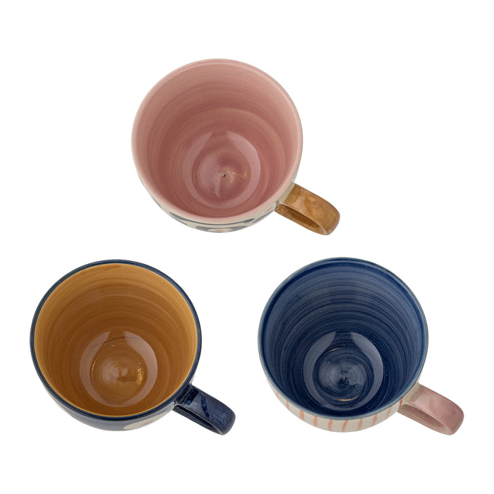 Bloomingville Eviaya Mokken 0,29 L - Set van 3