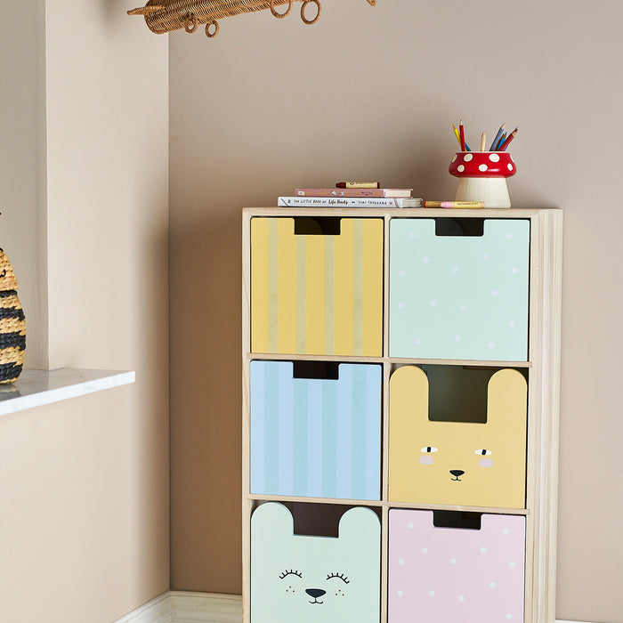 Bloomingville Mini Calle Opbergkast - B 55 x D 25,5 cm