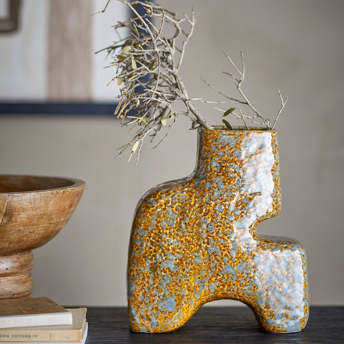 Bloomingville Ollia Vaas - Bruin