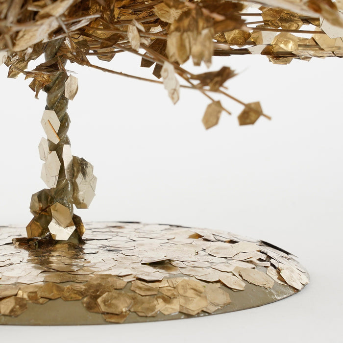 Mica Decorations Decoratie Kerstboom - H60 x Ø19 cm - Champagne