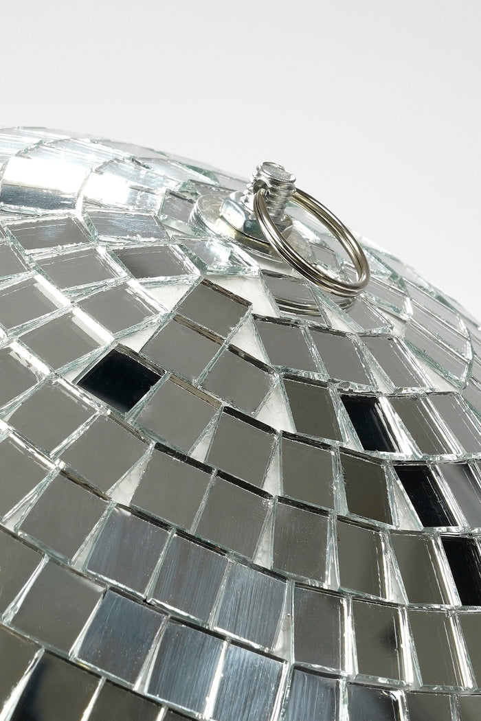 Mica Decorations Kerst Discobal - Ø50 cm - Zilver