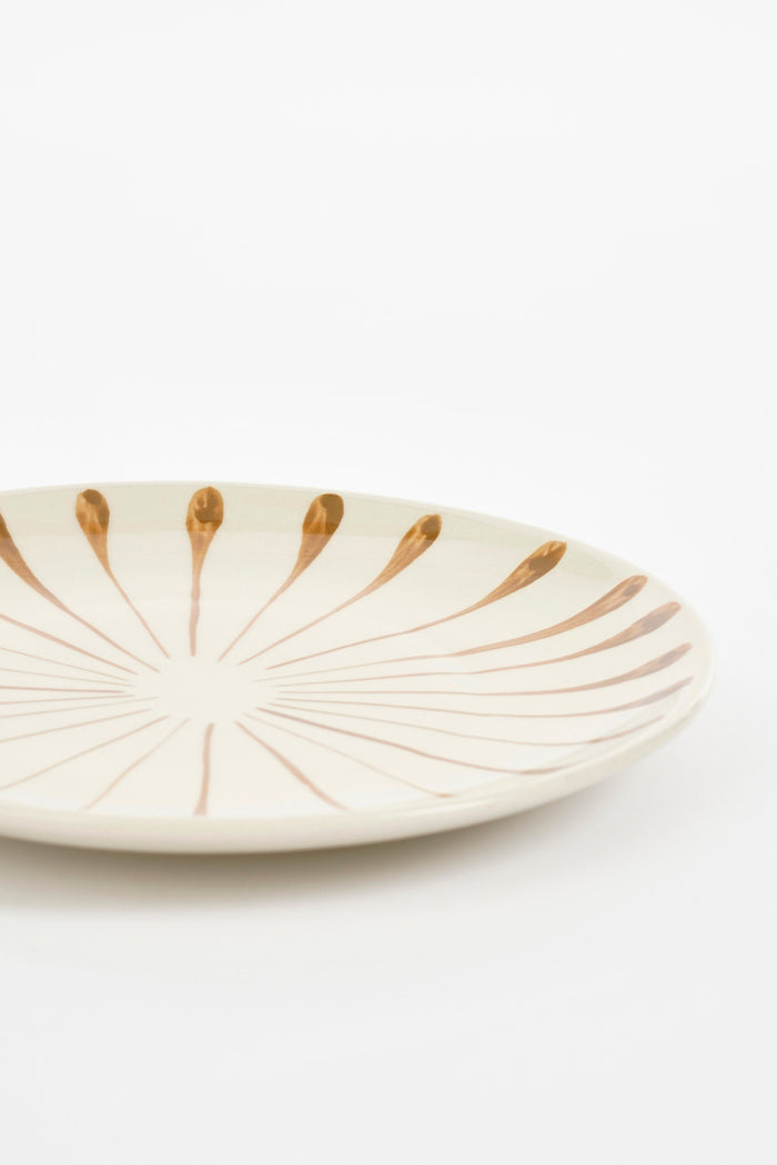 Mica Decorations Elsie Ontbijtbord - Assorti - Steengoed - Bruin