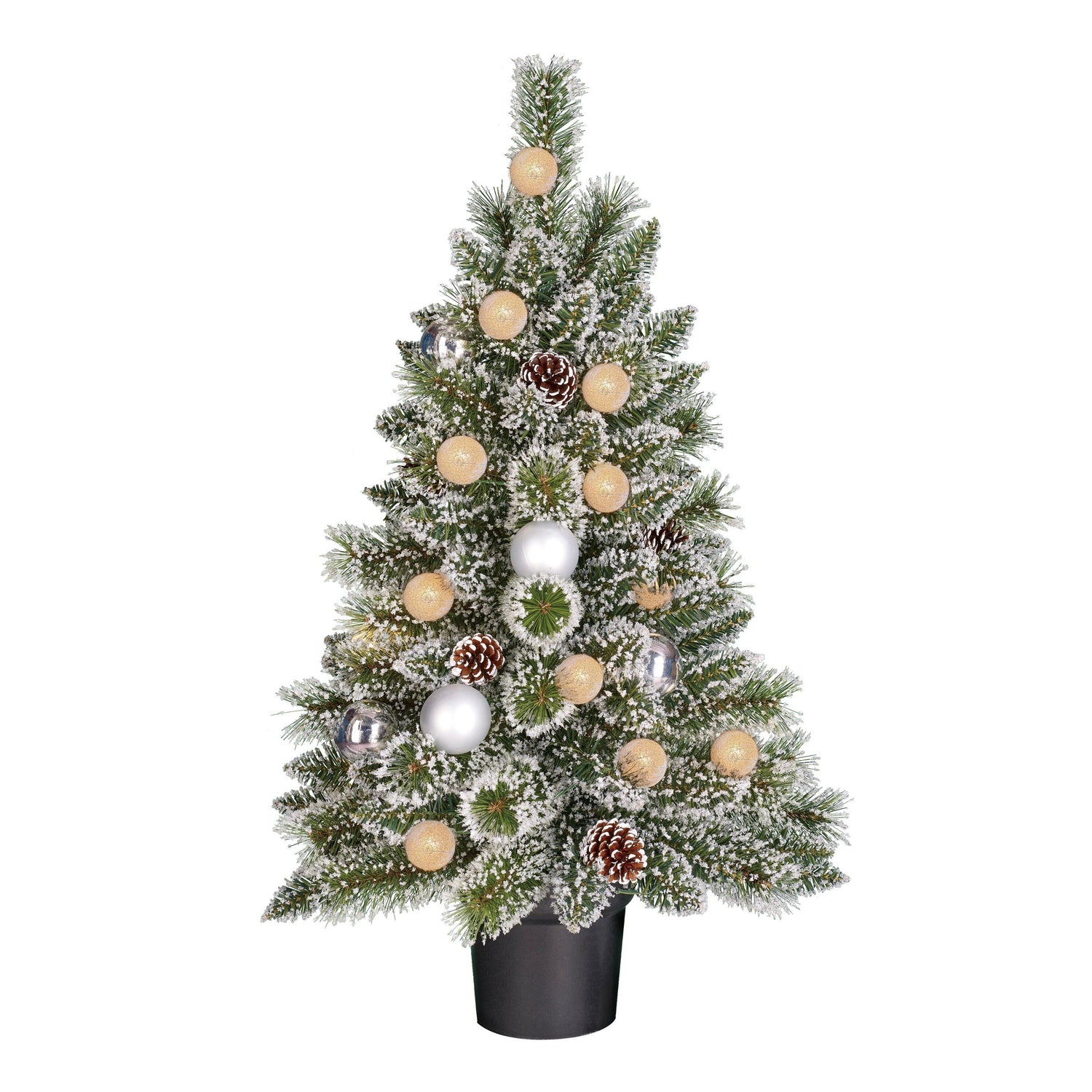 Black Box Trees Kaprun Kunstkerstboom met Verlichting - H90 cm