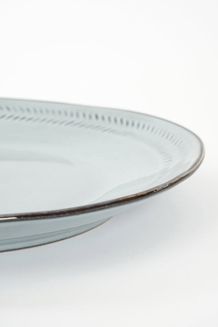 Mica Decorations Racco Serviesset 4 Persoons - Steengoed - Lichtgrijs