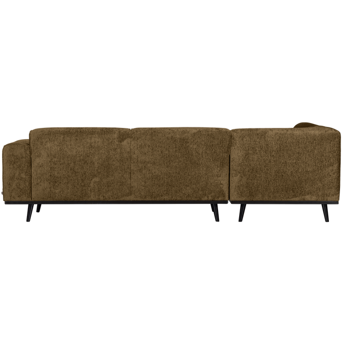 WOOOD Statement Hoekbank Links - Velvet - Brass