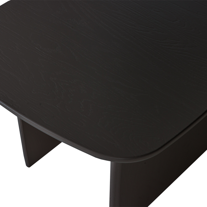 WOOOD Tablo Salontafel 60 cm - Eiken - Blacknight - 40x59x59