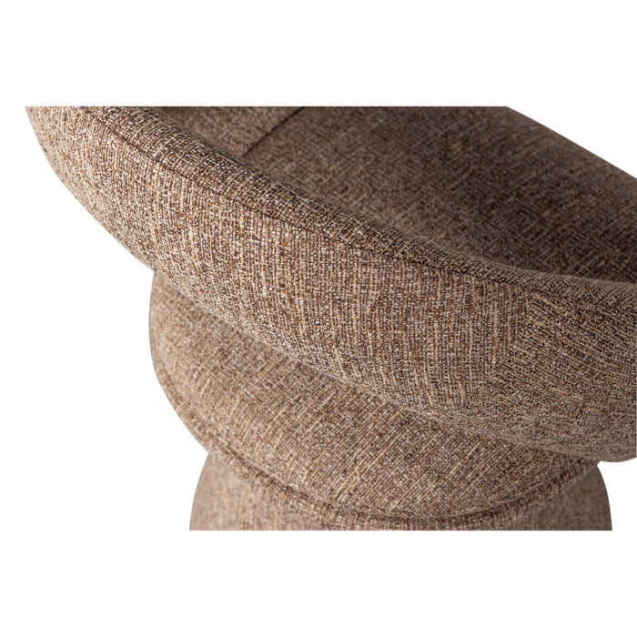 WOOOD Winter Eetkamerstoel - Melange - Naturel - Set van 6