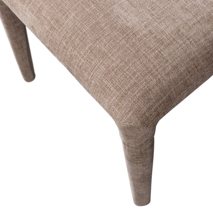 WOOOD Permit Eetkamerstoelen - Polyester - Zand - Set van 6