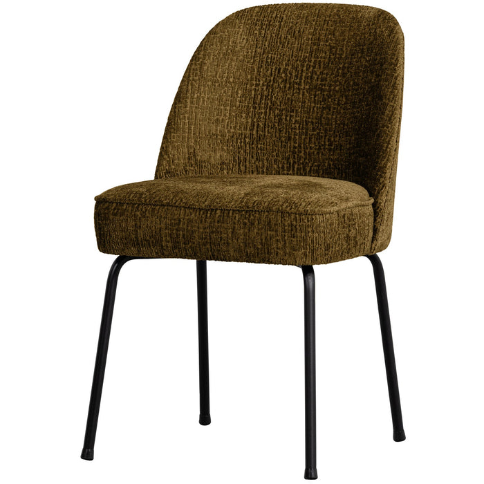 WOOOD Vogue Eetkamerstoelen - Velvet - Brass - Set van 6