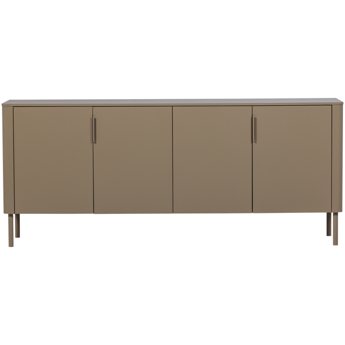 WOOOD Gunnar Dressoir 200 cm - Grenen - Mud - 85x201x44
