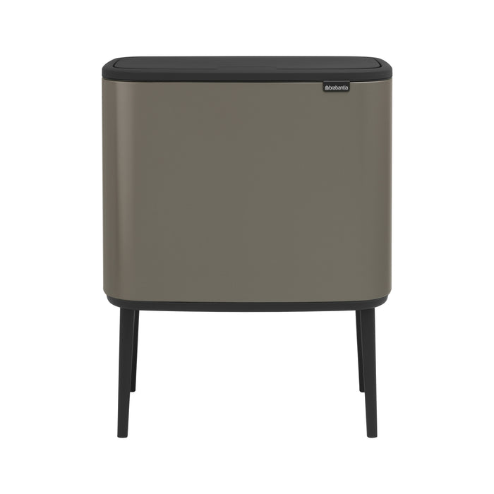 Brabantia Bo Touch Bin Afvalemmer 11 + 23 L - Platinum