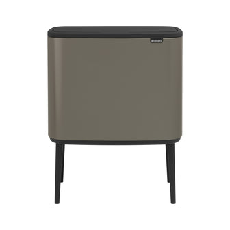 Brabantia Bo Touch Bin Afvalemmer 11 + 23 L - Platinum