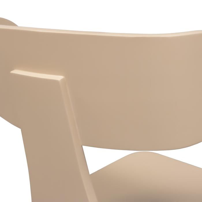 WOOOD Form Eetkamerstoelen - Hout|Metaal - Zand - Set van 6