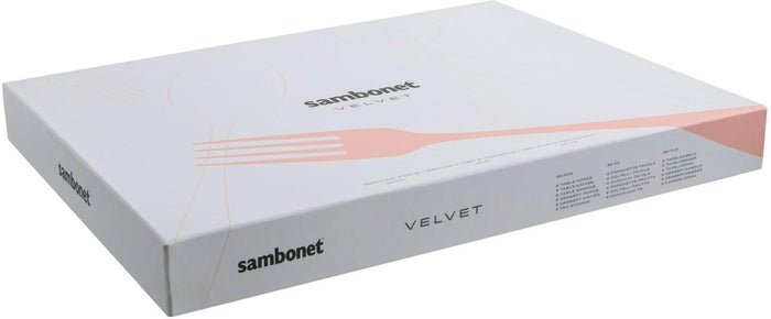 Sambonet Bestekset Velvet - RVS - 36 delig | 6 personen