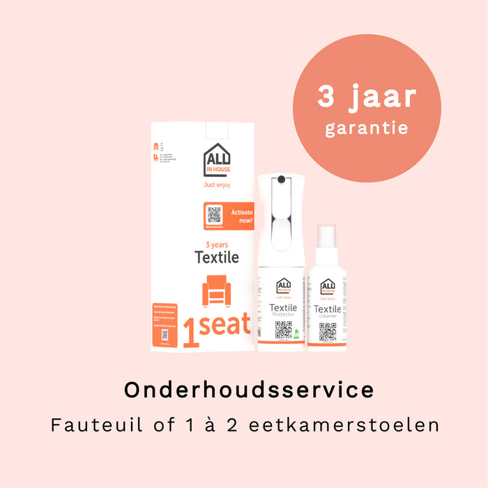 All-in House Service - Fauteuil of tot 2 Eetkamerstoelen - incl. 3 Jaar Garantie