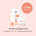 All-in House Service - Fauteuil of tot 2 Eetkamerstoelen - incl. 3 Jaar Garantie