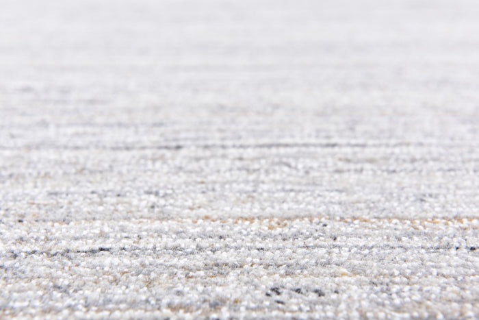 Theko Handgeweven wollen viscose tapijt San Diego 140x200 cm - Grijs