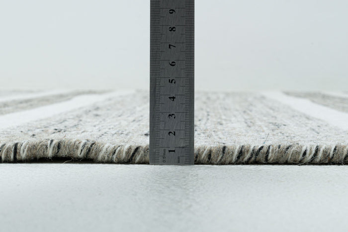 Theko Tapijt in Scandinavische stijl Trondheim 110x170 cm - Zwart|wit