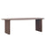 Giga Meubel - Eettafel Donkerbruin - 250x100x76cm - Aya