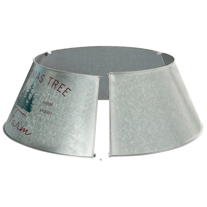 Beliani - ROVANIEMI - Kerstboomrok - Zilver - IJzer