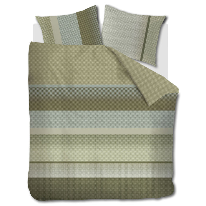 Beddinghouse Marthe Groen Dekbedovertrek 200 x 200/220 cm