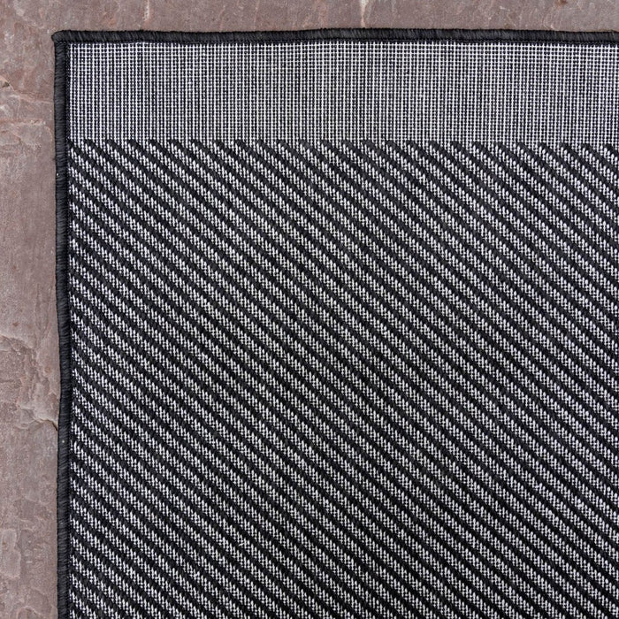 Buitenkleed Border - Zwart|grijs|wit - dubbelzijdig - EVA Interior