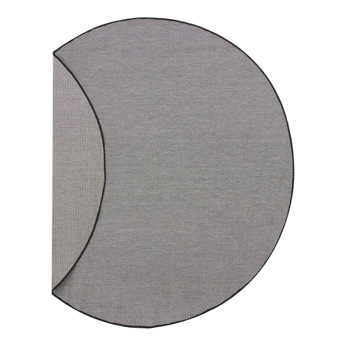 Rond Buitenkleed Mono - Zwart|Wit - Dubbelzijdig - EVA Interior