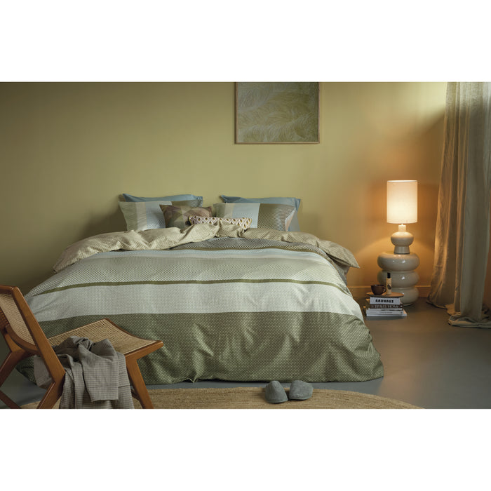 Beddinghouse Marthe Groen Dekbedovertrek 200 x 200/220 cm