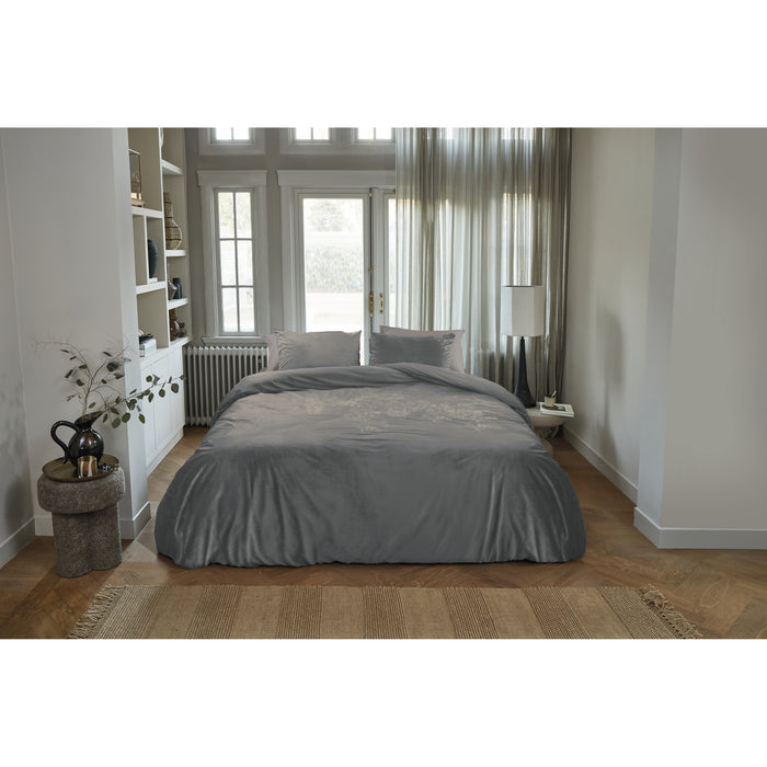 Beddinghouse Arya Grijs Dekbedovertrek 140 x 200/220 cm